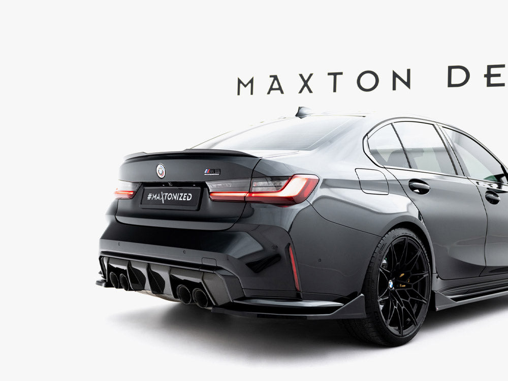 Maxton Design Rear Side Splitters V.5 BMW M3 Sedan / Touring G80 / G81 - BM-3-G80-M-RSD5G - Image 6