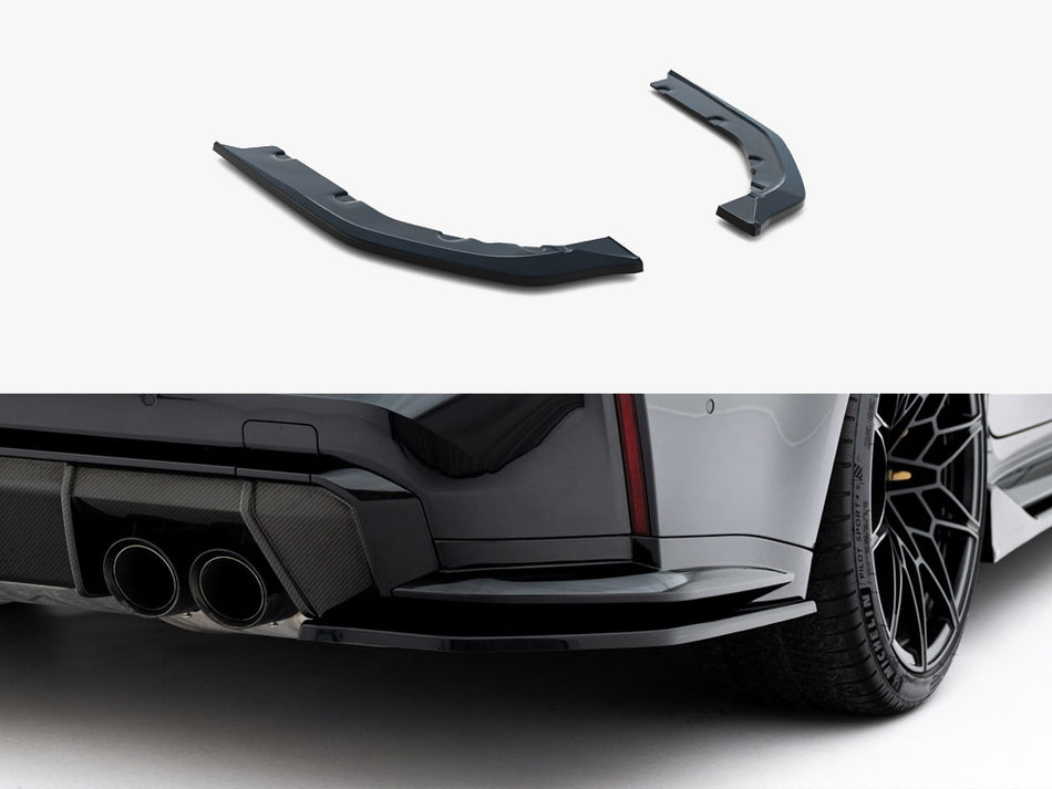 Maxton Design Rear Side Splitters V.3 BMW M3 Sedan / Touring G80 / G81 - BM-3-G80-M-RSD3G - Image 1