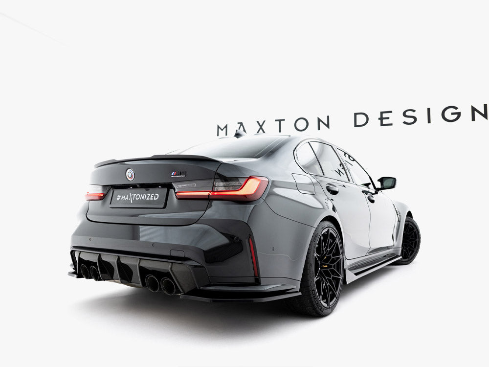 Maxton Design Rear Side Splitters V.3 BMW M3 Sedan / Touring G80 / G81 - BM-3-G80-M-RSD3G - Image 2