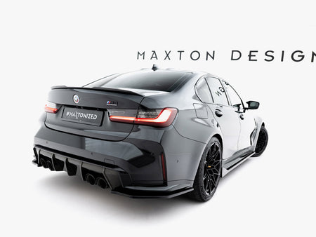 Maxton Design Rear Side Splitters V.3 BMW M3 Sedan / Touring G80 / G81 - BM-3-G80-M-RSD3G - Image 3