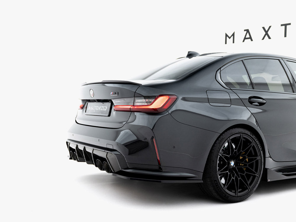 Maxton Design Rear Side Splitters V.3 BMW M3 Sedan / Touring G80 / G81 - BM-3-G80-M-RSD3G - Image 5
