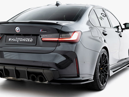 Maxton Design Rear Side Splitters V.3 BMW M3 Sedan / Touring G80 / G81 - BM-3-G80-M-RSD3G - Image 4