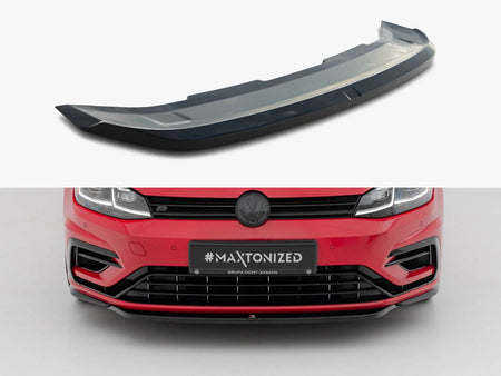 Maxton Design Front Splitter V.5 Volkswagen Golf R / R-Line Mk7 Facelift - VW-GO-7F-R-FD5G - Image 1