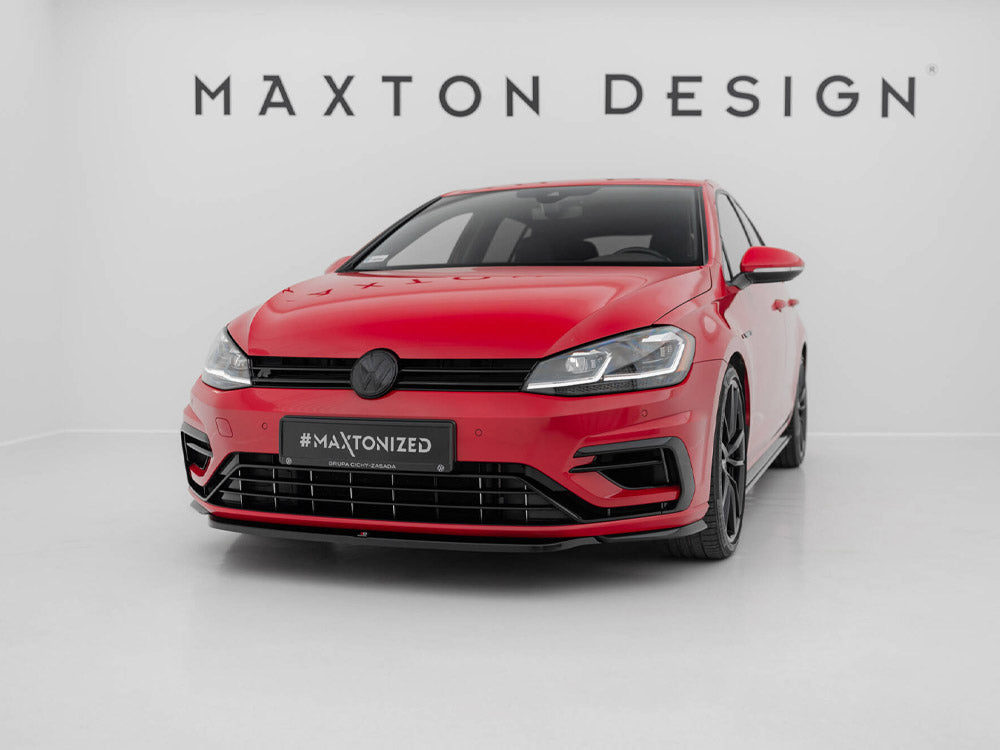 Front Splitter V.5 Volkswagen Golf R / R-Line Mk7 Facelift