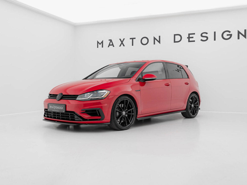 Maxton Design Front Splitter V.5 Volkswagen Golf R / R-Line Mk7 Facelift - VW-GO-7F-R-FD5G - Image 3