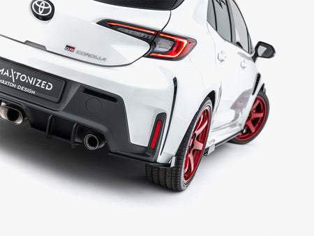 Maxton Design Street PRO Rear Side Splitters + Flaps Toyota GR Corolla Mk12 - TOCO12GR4CNC-RSD1B+RSF1G - Image 4