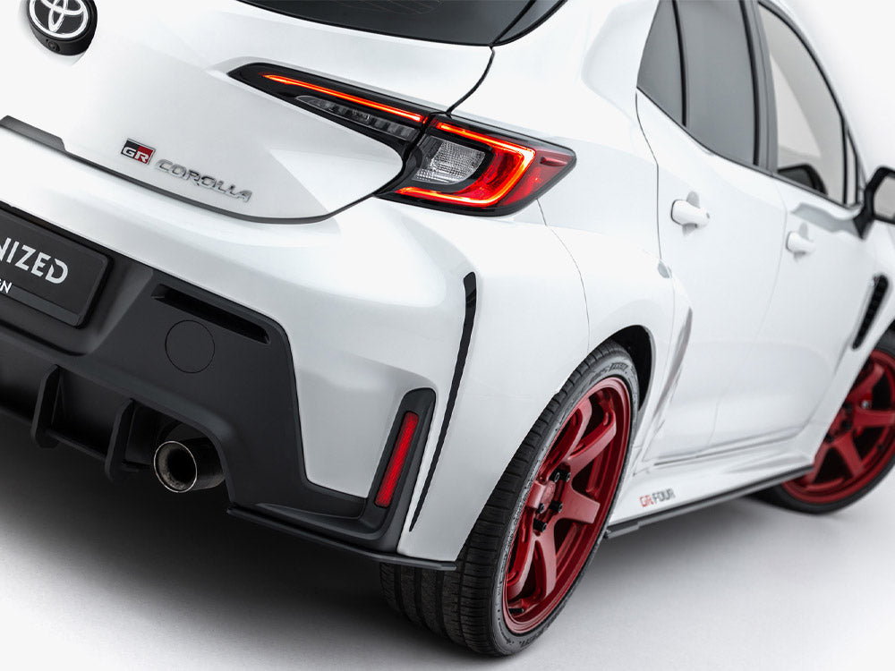 Maxton Design Street PRO Rear Side Splitters Toyota GR Corolla Mk12 - TOCO12GR4CNC-RSD1B - Image 4