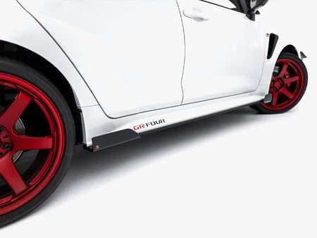 Maxton Design Street PRO Side Skirts Diffusers + Flaps Toyota GR Corolla Mk12 - TOCO12GR4CNC-SD1B+SF1G - Image 5