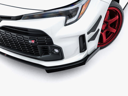 Maxton Design Street PRO Front Splitter + Flaps Toyota GR Corolla Mk12 - TOCO12GR4CNC-FD1B+FSF1G - Image 6