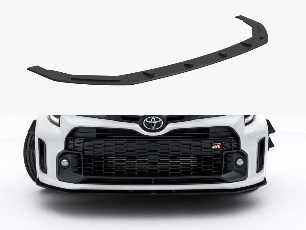 Maxton Design Street PRO Front Splitter Toyota GR Corolla Mk12 - TOCO12GR4CNC-FD1B - Image 1