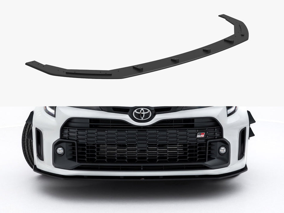 Maxton Design Street PRO Front Splitter Toyota GR Corolla Mk12 - TOCO12GR4CNC-FD1B - Image 1