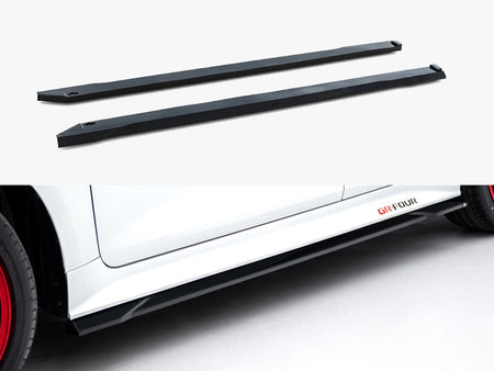 Maxton Design Side Skirts Diffusers V.1 Toyota GR Corolla Mk12 - TO-CO-12-GR4-SD1G - Image 1