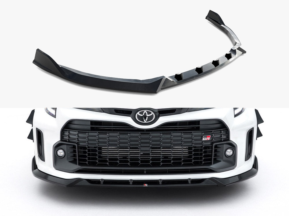 Maxton Design Front Splitter V.2 Toyota GR Corolla Mk12 - TO-CO-12-GR4-FD2G - Image 1