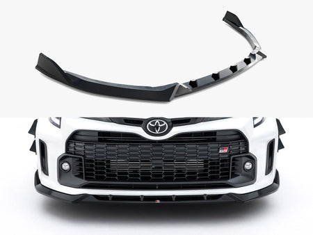 Maxton Design Front Splitter V.2 Toyota GR Corolla Mk12 - TO-CO-12-GR4-FD2G - Image 1