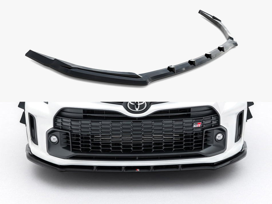 Maxton Design Front Splitter V.1 Toyota GR Corolla Mk12 - TO-CO-12-GR4-FD1G - Image 1