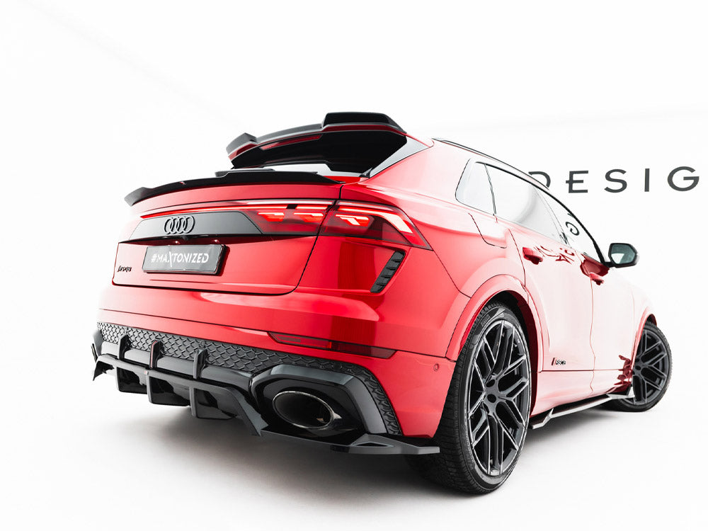Maxton Design Lower Spoiler CAP V.1 Audi RSQ8 Mk1 Facelift - AU-Q8-1-SLINE-CAP2G - Image 2