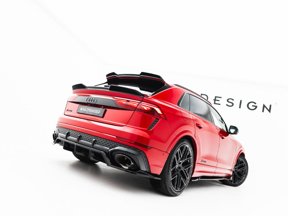 Maxton Design Upper Spoiler CAP 3D Audi RSQ8 Mk1 Facelift - AU-RSQ8-1-CAP3G - Image 2