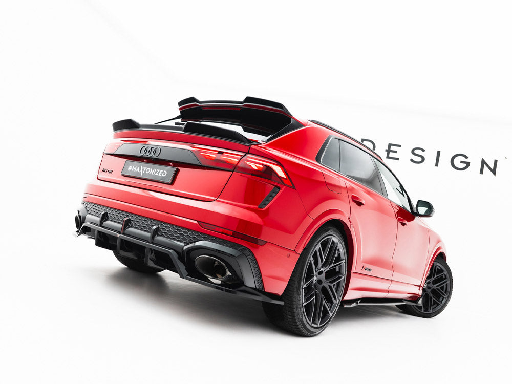 Rear Splitter (Vertical Bars) Audi RSQ8 Mk1 Facelift