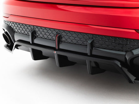 Maxton Design Rear Splitter (Vertical Bars) Audi RSQ8 Mk1 Facelift - AU-RSQ8-1F-RD1G+RD2G - Image 7