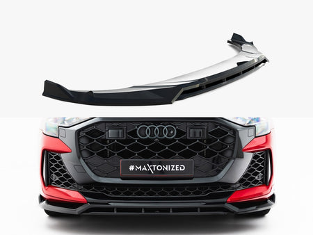 Maxton Design Front Splitter Audi RSQ8 Mk1 Facelift - AU-RSQ8-1F-FD1G+FD1RG - Image 1