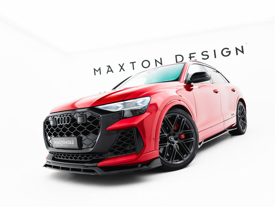 Maxton Design Front Splitter Audi RSQ8 Mk1 Facelift - AU-RSQ8-1F-FD1G+FD1RG - Image 2