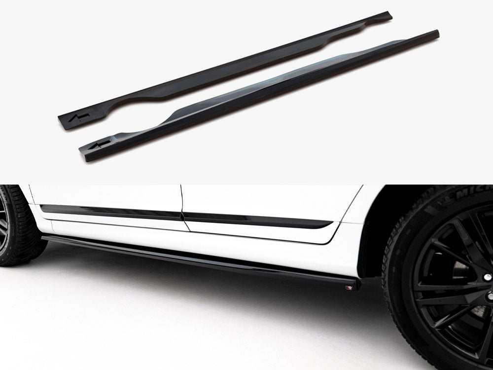 Maxton Design Side Skirts Diffusers Volvo XC60 Mk1 Facelift - VO-XC60-1F-RDESIGN-SD1G - Image 1