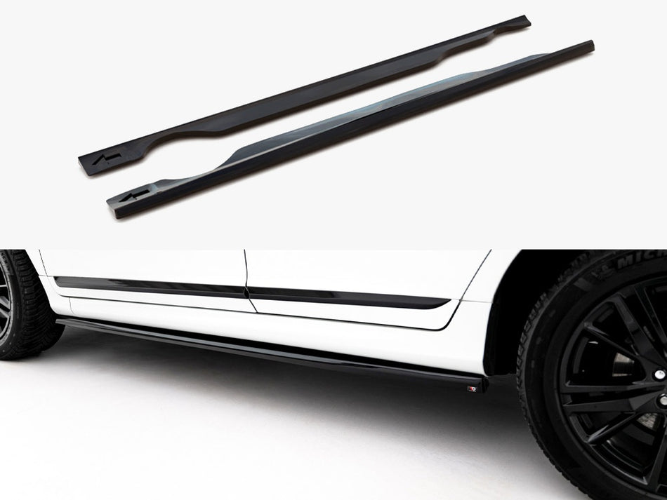 Maxton Design Side Skirts Diffusers Volvo XC60 Mk1 Facelift - VO-XC60-1F-RDESIGN-SD1G - Image 1