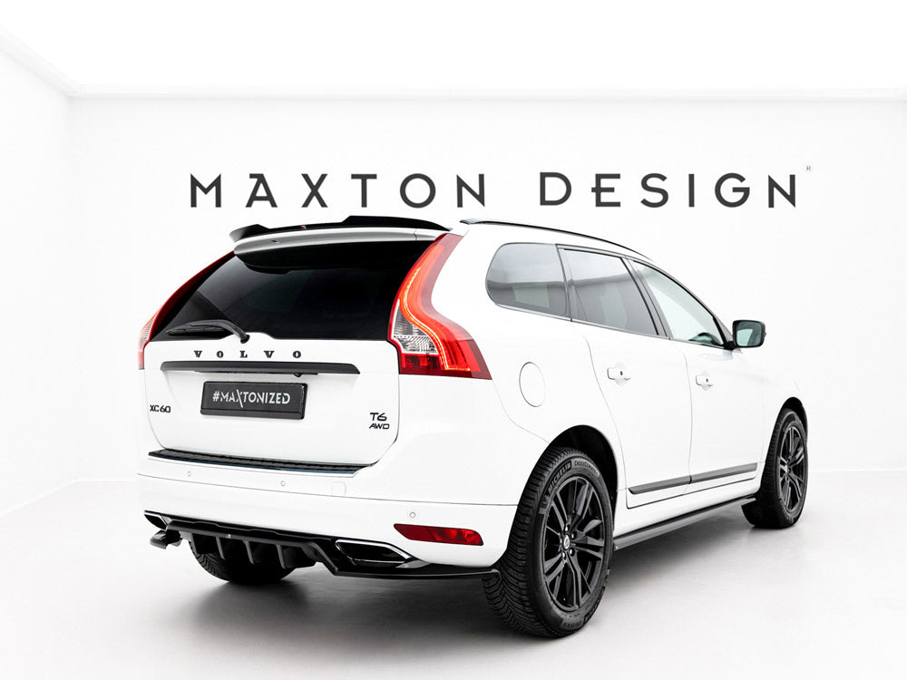 Maxton Design Rear Splitter (Vertical Bars) Volvo XC60 Mk1 Facelift - VO-XC60-1F-RD1G+RD2G - Image 2