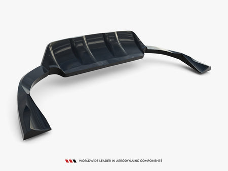 Maxton Design Rear Splitter (Vertical Bars) Volvo XC60 Mk1 Facelift - VO-XC60-1F-RD1G+RD2G - Image 6