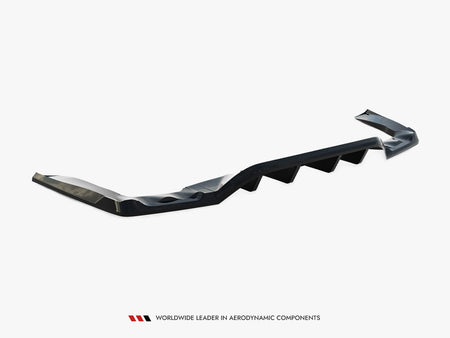 Maxton Design Rear Splitter (Vertical Bars) Mercedes-AMG GLC 43 SUV X253 Facelift - ME-GLC-X253F-43-RD1G+RD2G - Image 6