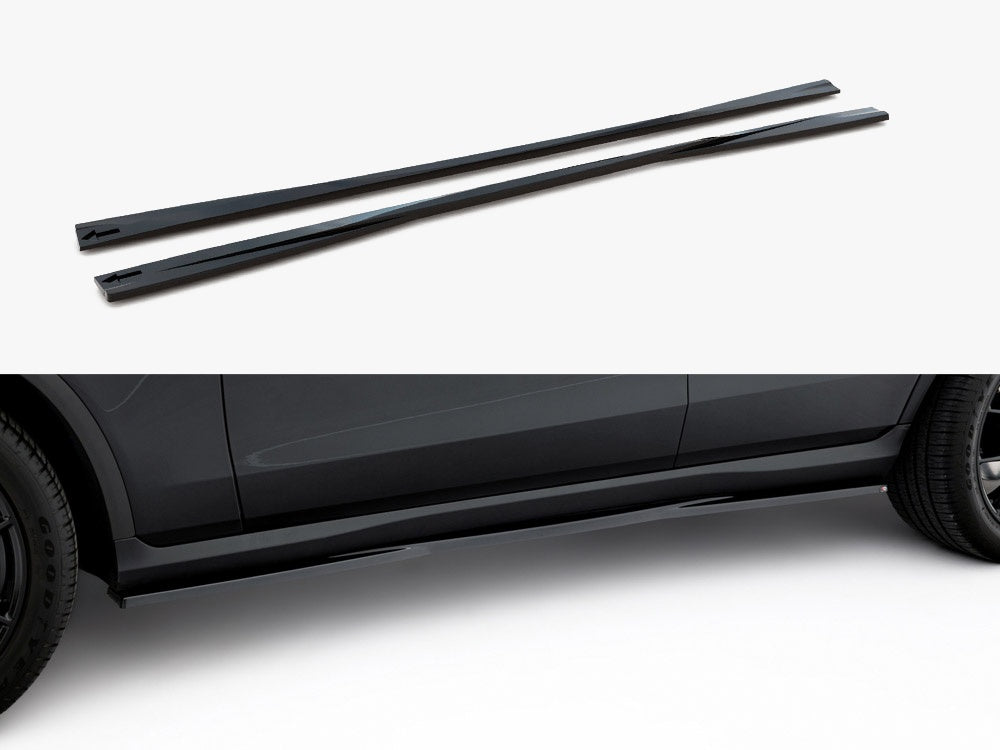 Maxton Design Side Skirts Diffusers Mercedes-AMG GLC 43 / AMG-Line SUV X253 Facelift - ME-GLC-C253F-AMGLINE-SD2G - Image 1