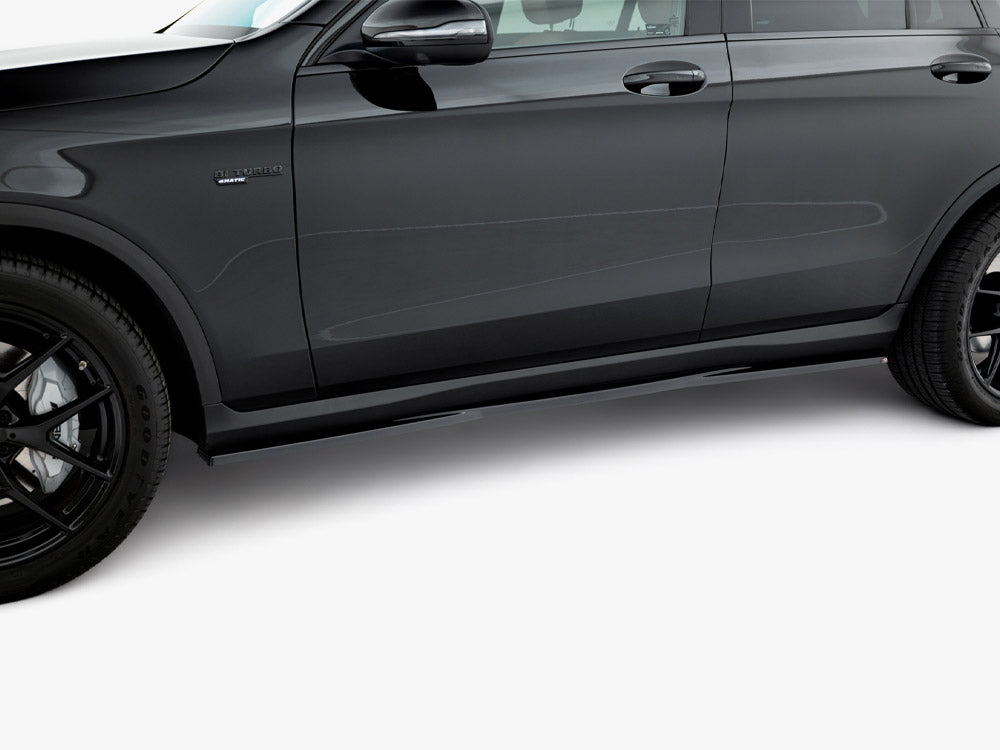 Maxton Design Side Skirts Diffusers Mercedes-AMG GLC 43 / AMG-Line SUV X253 Facelift - ME-GLC-C253F-AMGLINE-SD2G - Image 3