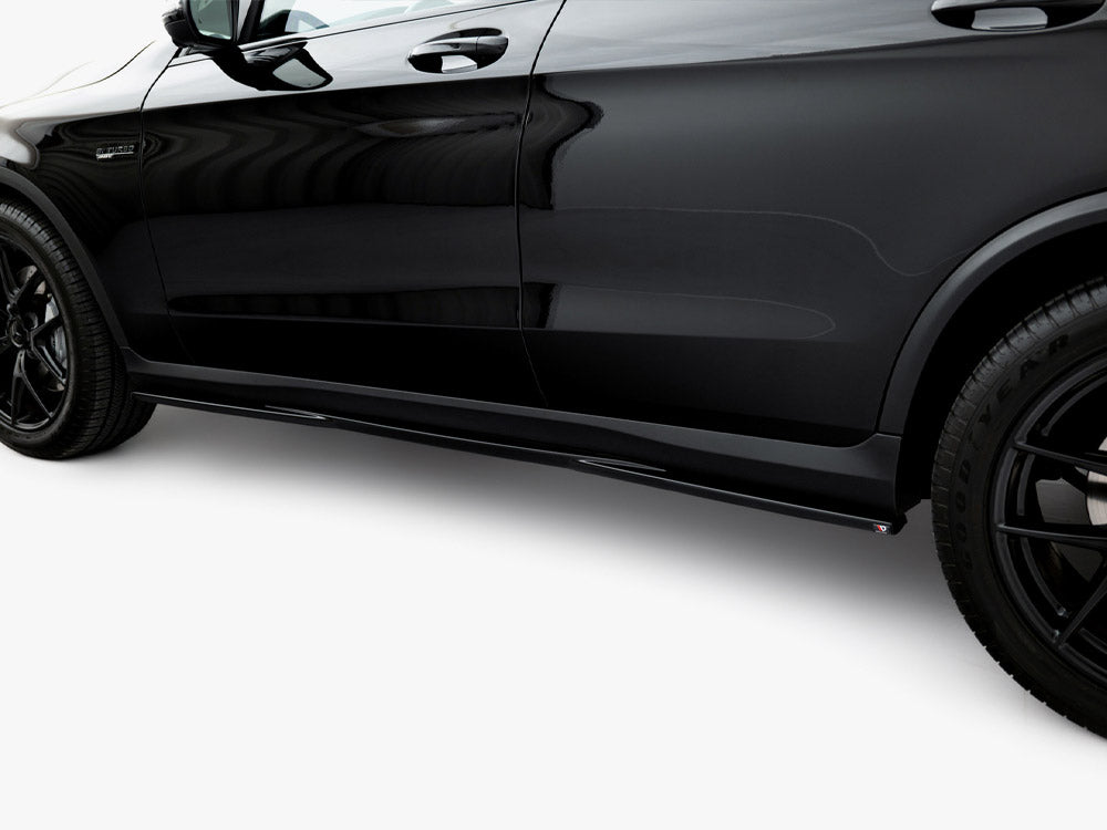 Maxton Design Side Skirts Diffusers Mercedes-AMG GLC 43 / AMG-Line SUV X253 Facelift - ME-GLC-C253F-AMGLINE-SD2G - Image 4