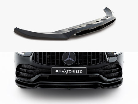Maxton Design Front Splitter Mercedes-AMG GLC 43 / AMG-Line SUV X253 Facelift - ME-GLC-C253F-AMGLINE-FD1G+FD1RG - Image 1