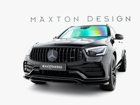 Maxton Design Front Splitter Mercedes-AMG GLC 43 / AMG-Line SUV X253 Facelift - ME-GLC-C253F-AMGLINE-FD1G+FD1RG - Image 2