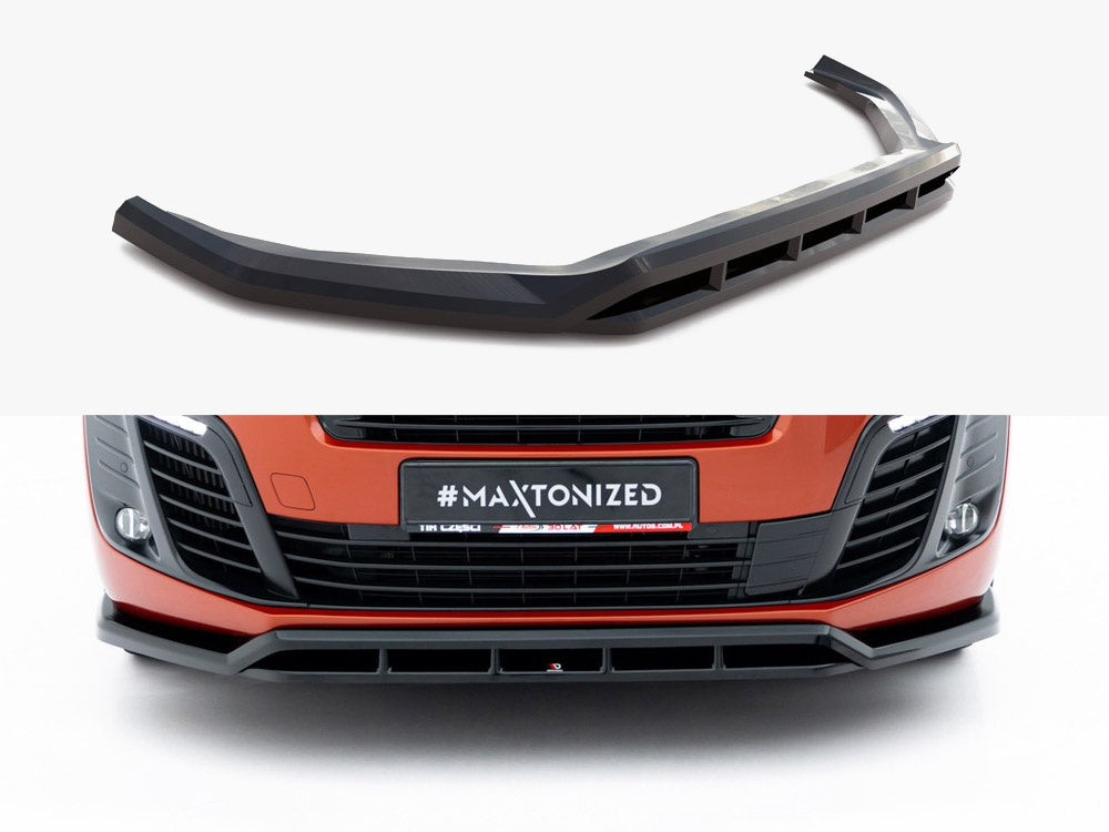 Maxton Design Front Splitter Peugeot Expert Mk3 - CI-JU-3-FD1G+FD1RG - Image 1