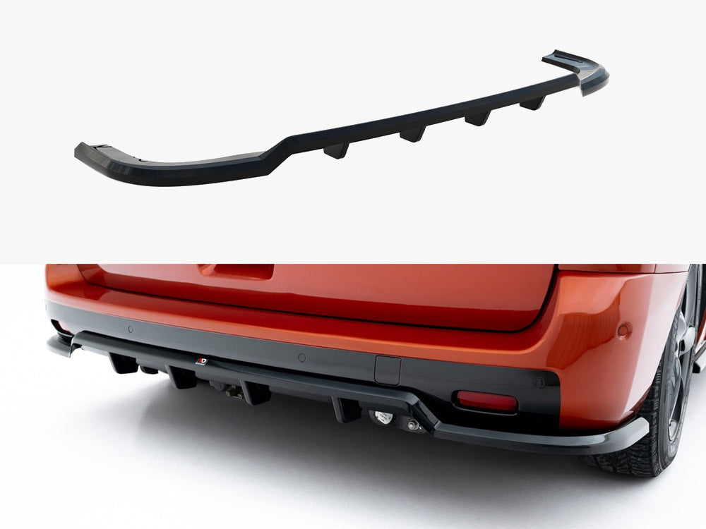 Maxton Design Rear Splitter (Vertical Bars) Peugeot Expert Mk3 - PE-TR-1-RD1G+RD2G - Image 1