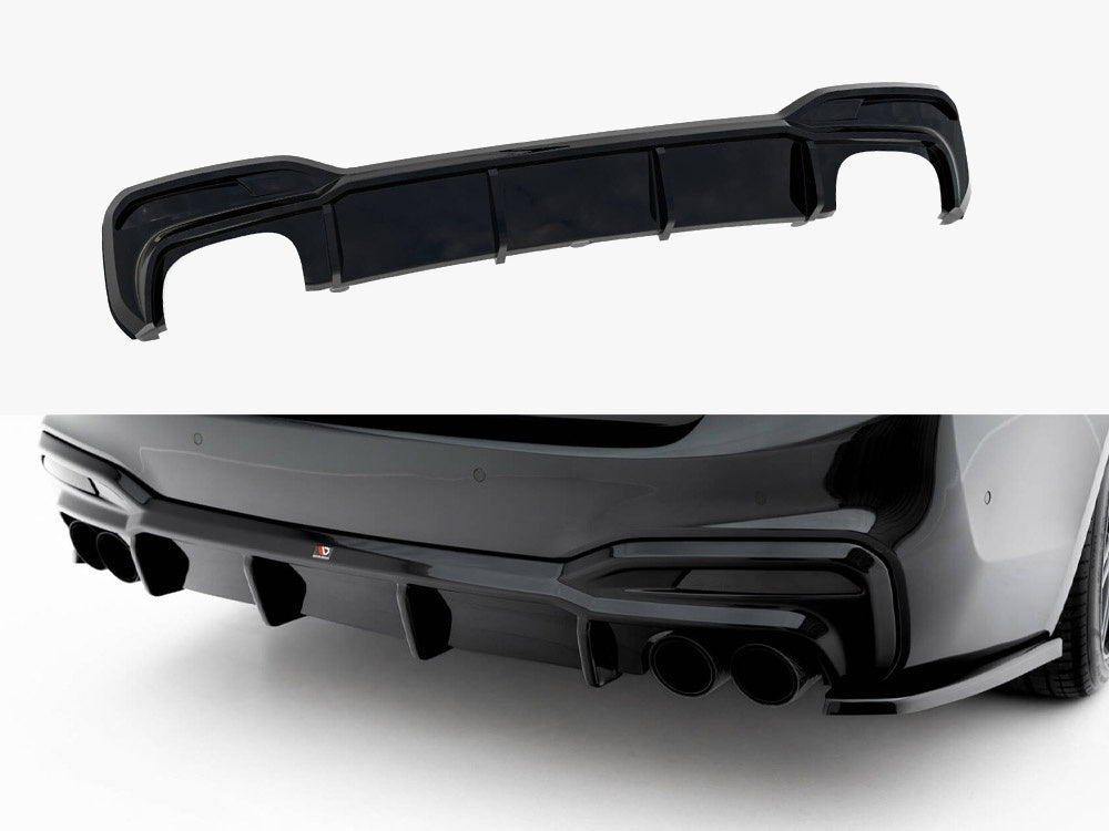 Maxton Design Rear Valance BMW M550i Sedan G30 - BM-5-G30-M550-RS1GOO_OO - Image 1