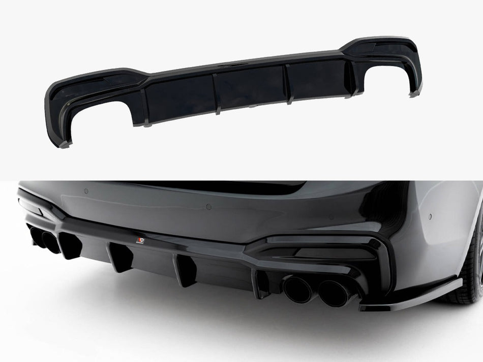 Maxton Design Rear Valance BMW M550i Sedan G30 - BM-5-G30-M550-RS1GOO_OO - Image 1