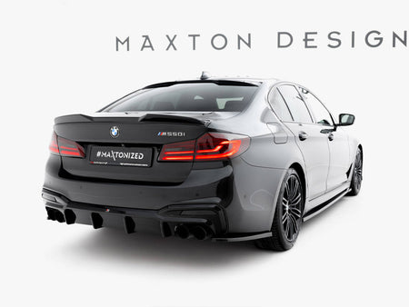 Maxton Design Rear Valance BMW M550i Sedan G30 - BM-5-G30-M550-RS1GOO_OO - Image 2