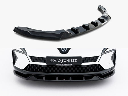 Maxton Design Front Splitter Renault Megane E-Tech Electric Mk1 - RE-ME-ET-FD1G - Image 1