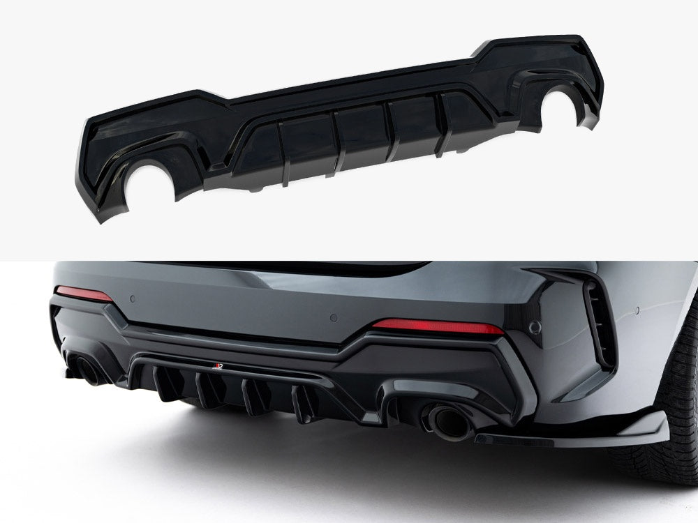 Maxton Design Rear Valance BMW 4 M-Pack G22 / G23 / G22 Facelift / G23 Facelift - BM-4-G22-MPACK-RS1GO_O - Image 1