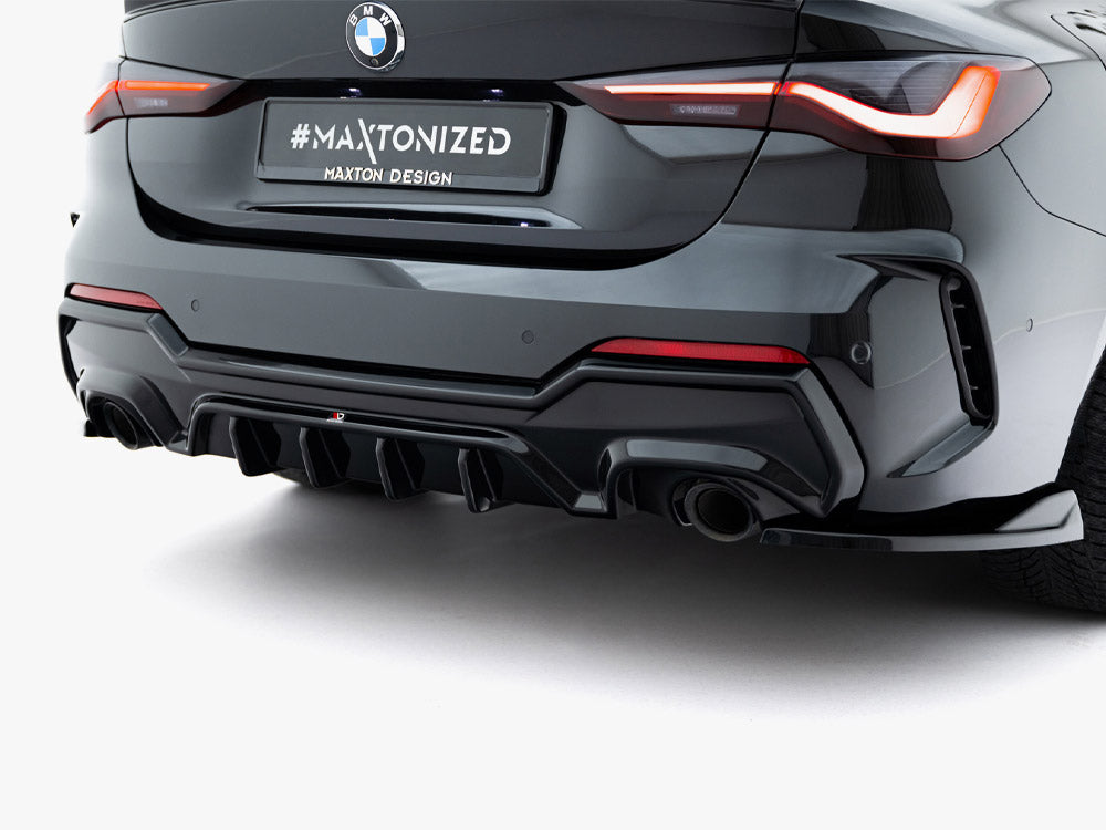 Maxton Design Rear Valance BMW 4 M-Pack G22 / G23 / G22 Facelift / G23 Facelift - BM-4-G22-MPACK-RS1GO_O - Image 4