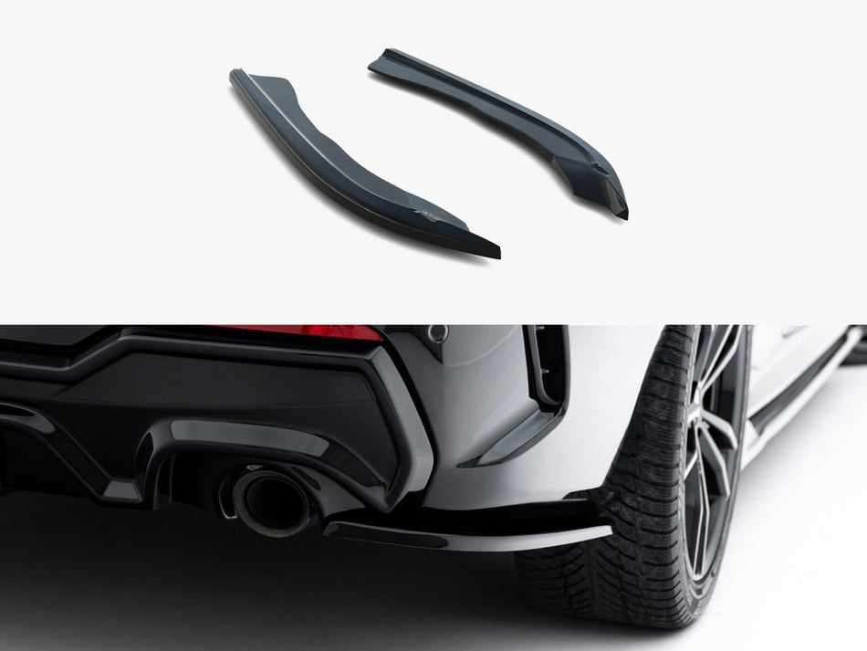 Maxton Design Rear Side Splitters V.7 BMW 4 M-Pack G22 / G23 / G22 Facelift / G23 Facelift - BM-4-G22-MPACK-RSD7G - Image 1