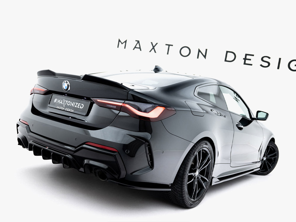 Maxton Design Rear Side Splitters V.7 BMW 4 M-Pack G22 / G23 / G22 Facelift / G23 Facelift - BM-4-G22-MPACK-RSD7G - Image 2