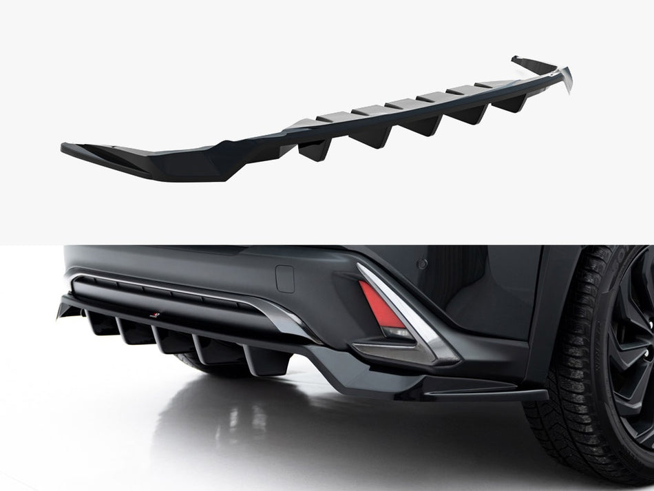 Rear Splitter (Vertical Bars) Lexus UX F-Sport Mk1