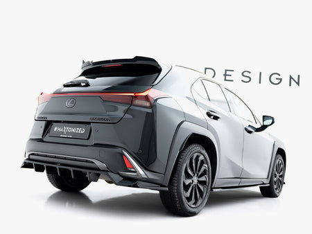 Maxton Design Rear Splitter (Vertical Bars) Lexus UX F-Sport Mk1 - LE-UX-1-FSPORT-RD1G+RD2G - Image 2