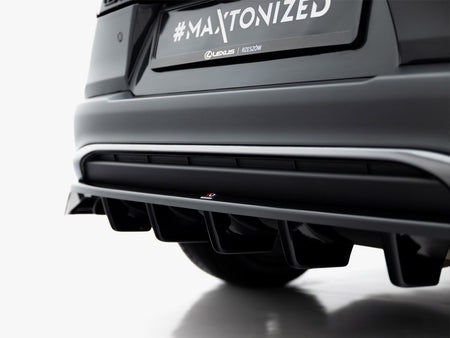 Rear Splitter (Vertical Bars) Lexus UX F-Sport Mk1