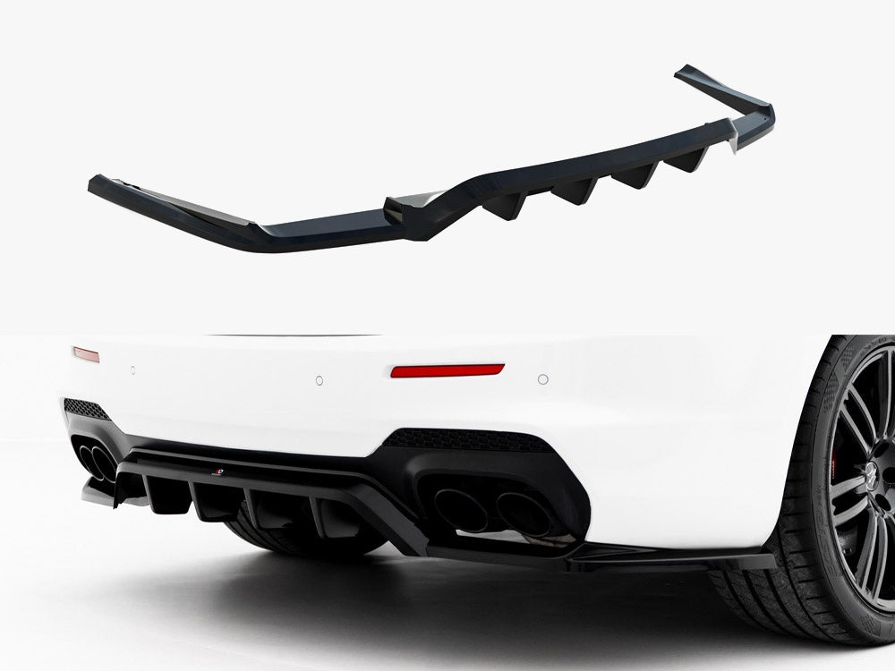 Rear Splitter (Vertical Bars) Maserati Ghibli Modena Mk3 Facelift