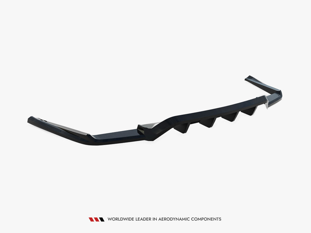 Maxton Design Rear Splitter (Vertical Bars) Maserati Ghibli Modena Mk3 Facelift - MA-GH-1F-MO-RD1G+RD2G - Image 7